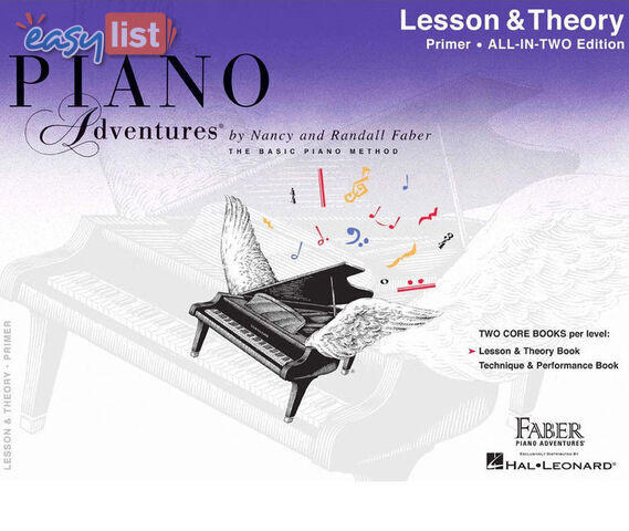 Piano Adventures All-In-Two Primer Level  Lesson & Theory Book