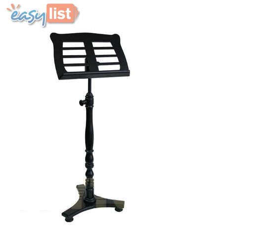 Black Wooden Music Stand  