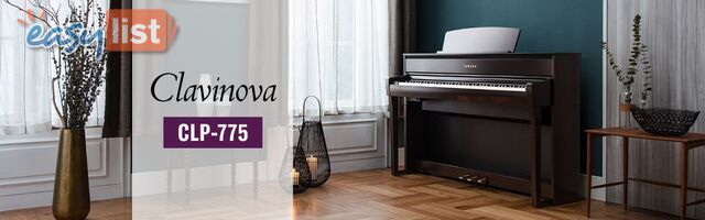 Yamaha Clavinova Digital Piano - CLP775 New in Polished Ebony