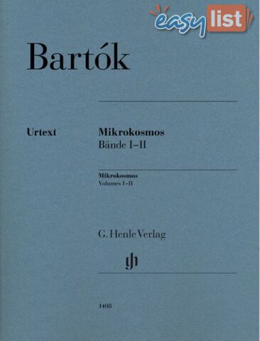 Bartok Mikrokosmos, Volumes I-II 