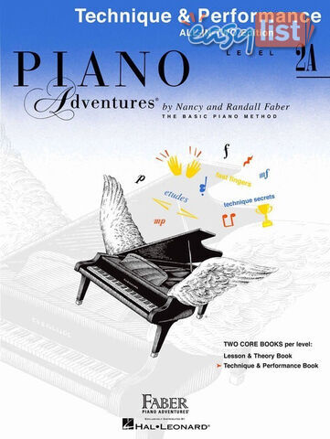 Piano Adventures All-In-Two Level 2A  Technique & Performance Book