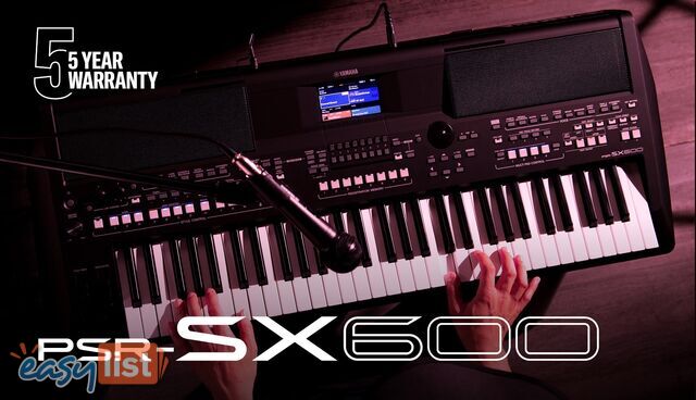 Yamaha  Arranger Workstations Keyboard ~The all new PSR-SX600