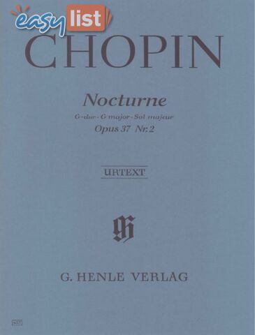 Chopin - Nocturne G major op. 37 no. 2