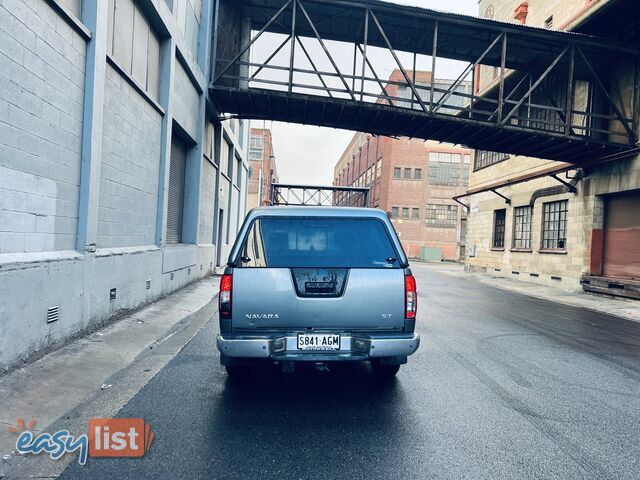 2010 NISSAN NAVARA ST (4x4) 5 SP AUTOMATIC DUAL CAB P/UP TURBO DIESEL