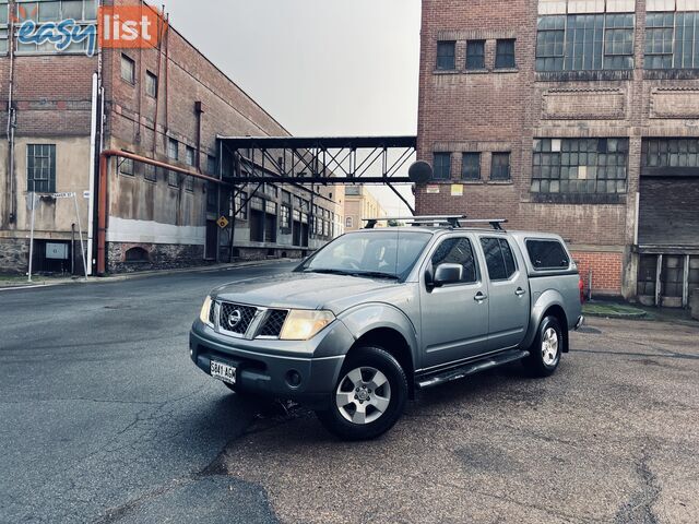 2010 NISSAN NAVARA ST (4x4) 5 SP AUTOMATIC DUAL CAB P/UP TURBO DIESEL