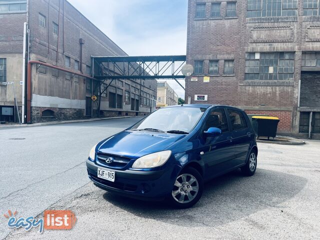 2006 HYUNDAI GETZ 1.6 5 SP MANUAL 5D HATCHBACK