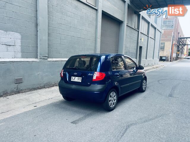 2006 HYUNDAI GETZ 1.6 5 SP MANUAL 5D HATCHBACK