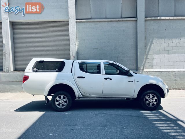 2010 Mitsubishi Triton GLX Ute 4 Speed Automatic Turbo Diesel