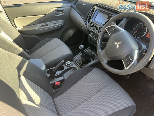 2016 MITSUBISHI TRITON GLX PLUS (4x4) 6 SP MANUAL DUAL CAB UTILITY