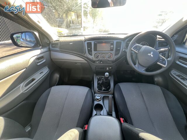 2016 MITSUBISHI TRITON GLX PLUS (4x4) 6 SP MANUAL DUAL CAB UTILITY