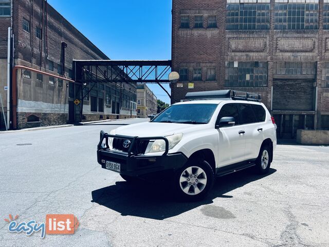 2012 Toyota Landcruiser Prado GX (4x4) 5 Speed Sequential Auto 4D Wagon