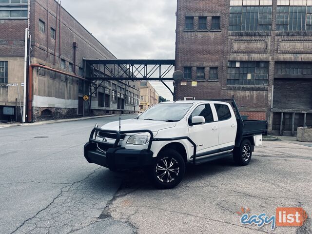 2015 Holden Colorado LS Dual Cab Chassis 6 Speed Manual Turbo Diesel