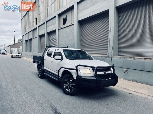 2015 Holden Colorado LS Dual Cab Chassis 6 Speed Manual Turbo Diesel