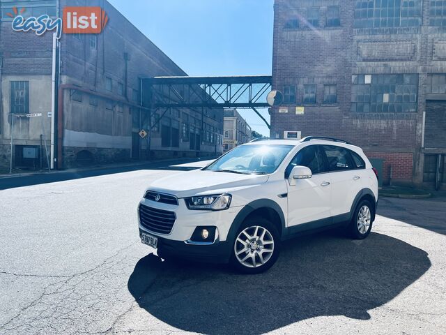 2016 HOLDEN CAPTIVA ACTIVE 7 SEATER 6 SP AUTOMATIC 4D WAGON