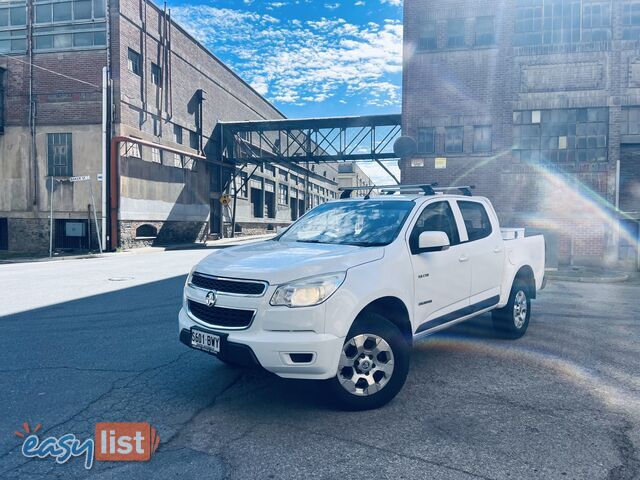 2012 HOLDEN COLORADO LX (4X2) 5 SPEED MANUAL C/CHAS