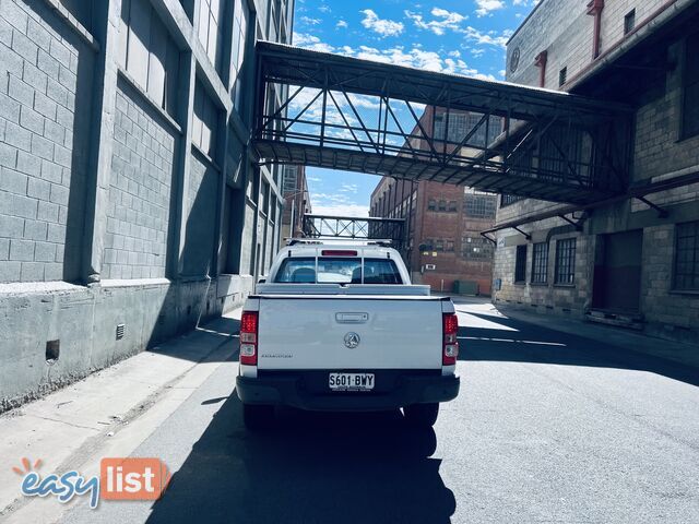 2012 HOLDEN COLORADO LX (4X2) 5 SPEED MANUAL C/CHAS