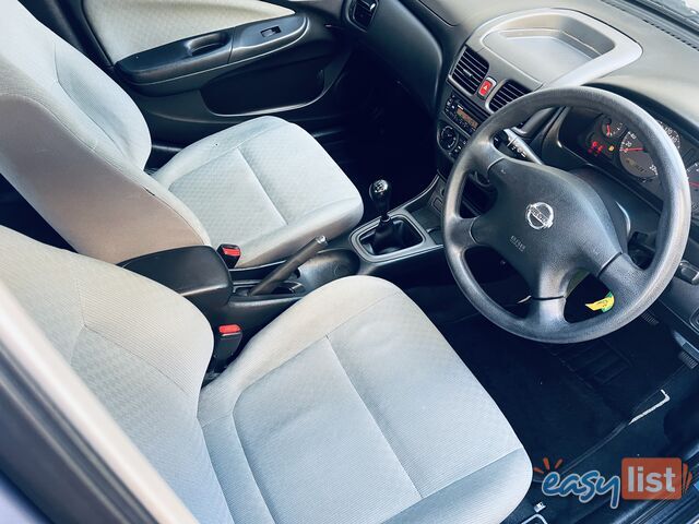 2005 Nissan Pulsar Sedan 5 Speed Manual