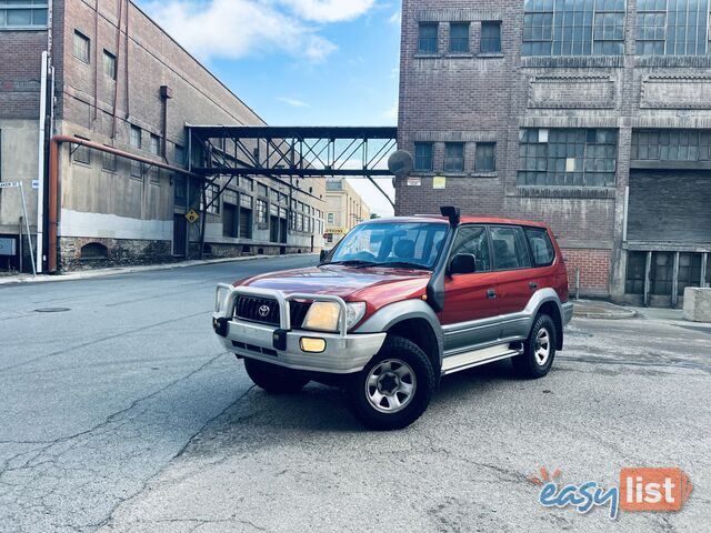 2000 Toyota Landcruiser Prado Wagon 5 Speed Manual Turbo Diesel