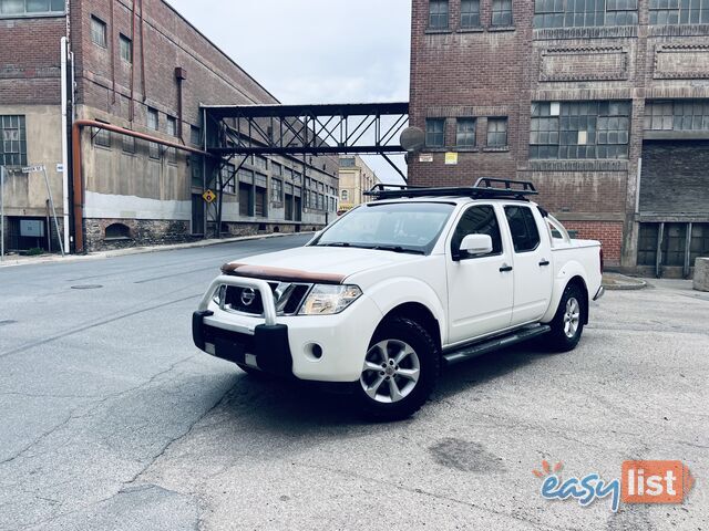 2012 Nissan Navara D40 Ute 5 Speed Automatic Turbo Diesel