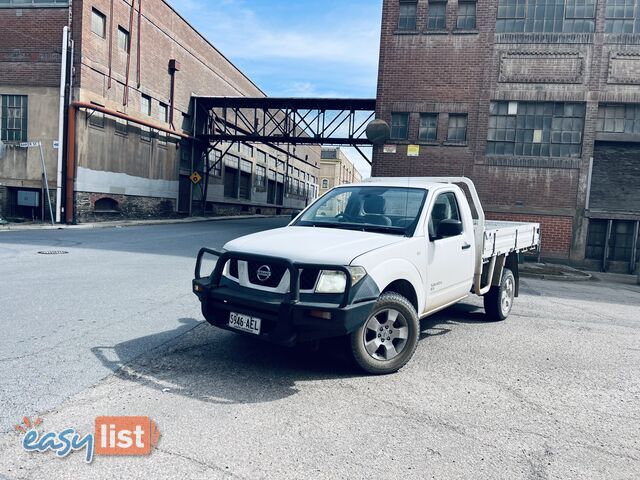 2009 Nissan Navara RX (4x4) Ute Turbo Diesel 6 Speed Manual