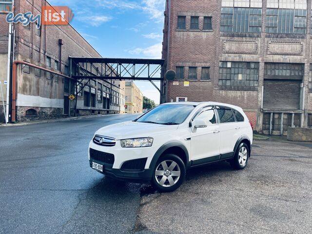 2014 HOLDEN CAPTIVA 7 LS (FWD) 6 SP AUTOMATIC 4D WAGON