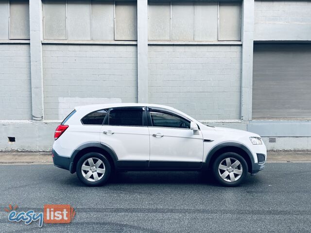 2014 HOLDEN CAPTIVA 7 LS (FWD) 6 SP AUTOMATIC 4D WAGON