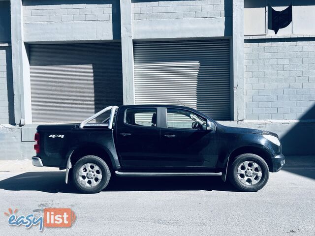 2015 HOLDEN COLORADO LTZ (4x4) 6 SP AUTOMATIC CREW CAB P/UP