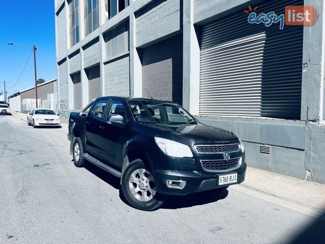 2015 HOLDEN COLORADO LTZ (4x4) 6 SP AUTOMATIC CREW CAB P/UP