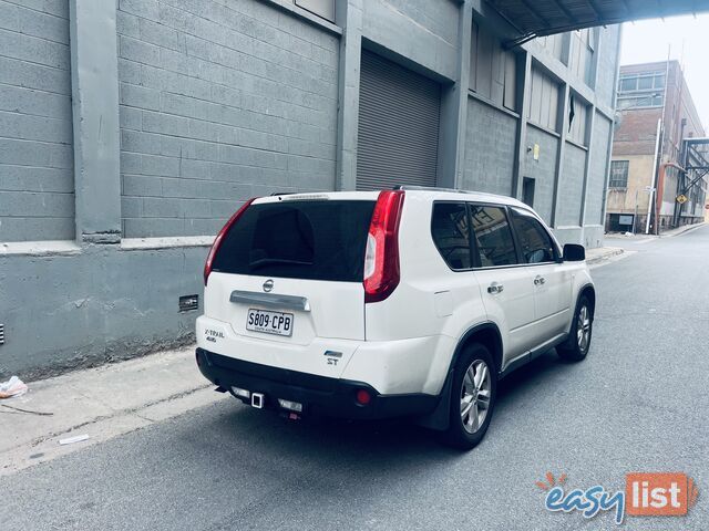 2012 NISSAN X-TRAIL ST (4x4) CVT AUTO 6 SP SEQUENTIAL 4D WAGON