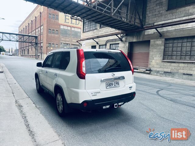 2012 NISSAN X-TRAIL ST (4x4) CVT AUTO 6 SP SEQUENTIAL 4D WAGON
