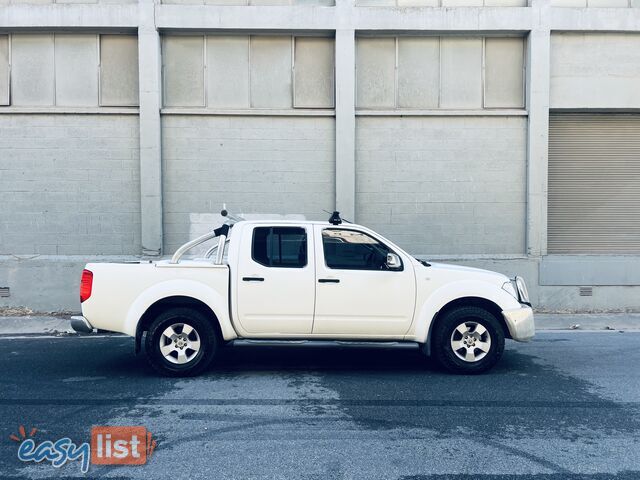 2007 NISSAN NAVARA ST-X (4x4) 5 SPEED AUTOMATIC DUAL CAB P/UP TURBO DIESEL