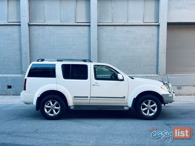 2012 NISSAN PATHFINDER Ti 550 (4x4) 7 SP AUTOMATIC 4D WAGON