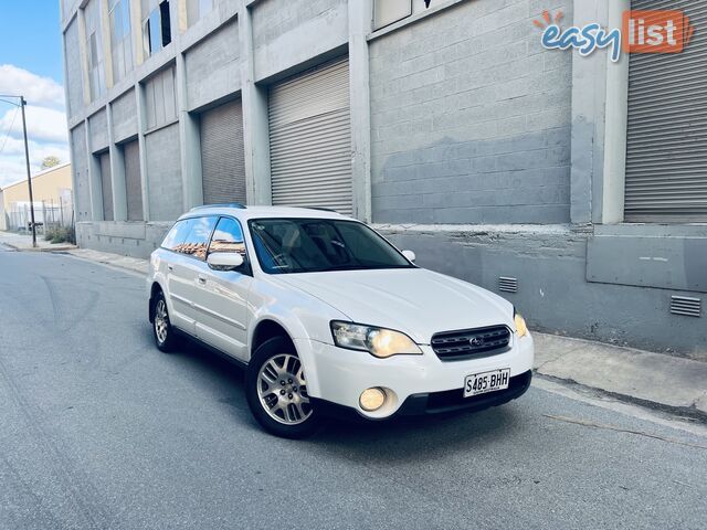 2003 SUBARU OUTBACK 2.5i AWD 5 SP MANUAL 4D WAGON