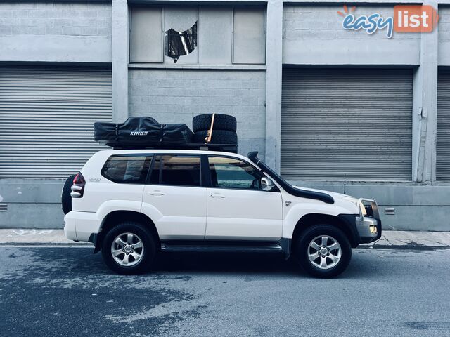 2007 TOYOTA LANDCRUISER PRADO GXL (4x4) 6 SP MANUAL 4D WAGON