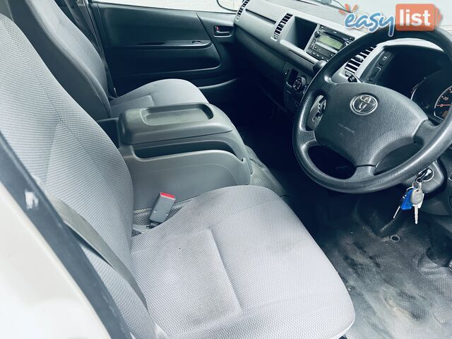 2010 TOYOTA HIACE COMMUTER 4 SP AUTOMATIC BUS