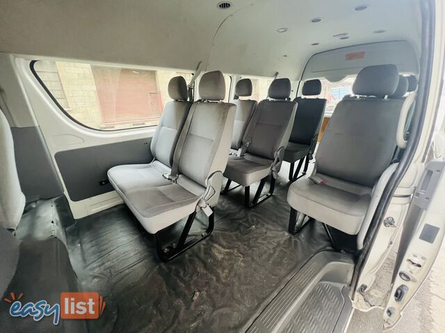 2010 TOYOTA HIACE COMMUTER 4 SP AUTOMATIC BUS