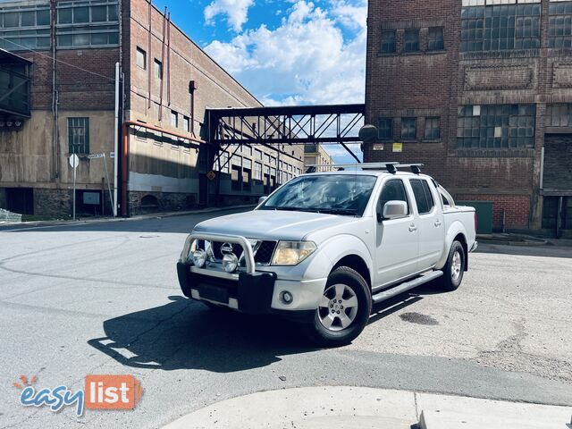 2010 Nissan Navara ST (4x4) Turbo Diesel Ute 5 Speed Automatic