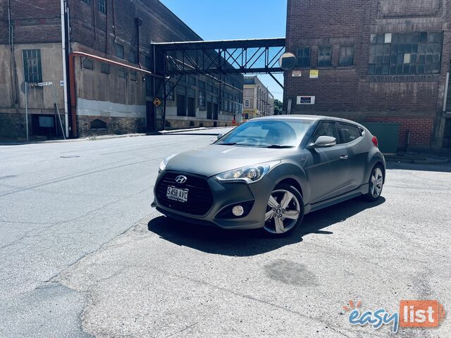 2012 HYUNDAI VELOSTER SR TURBO 6 SPEED MANUAL 3D COUPE