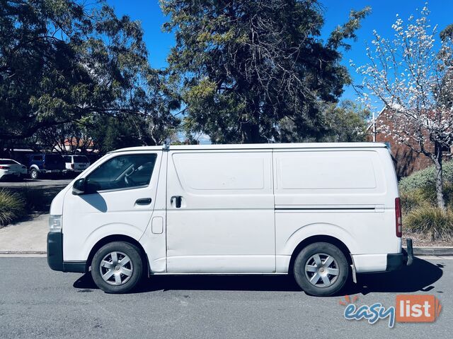 2008 TOYOTA HIACE LWB 5 SPEED MANUAL 4D VAN TURBO DIESEL
