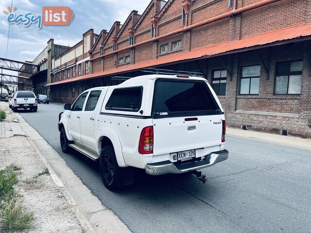 2005 TOYOTA HILUX SR5 (4x4) 4 SP AUTOMATIC DUAL CAB P/UP