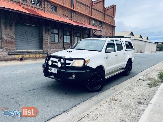 2005 TOYOTA HILUX SR5 (4x4) 4 SP AUTOMATIC DUAL CAB P/UP