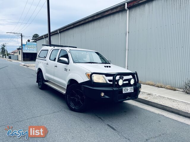 2005 TOYOTA HILUX SR5 (4x4) 4 SP AUTOMATIC DUAL CAB P/UP