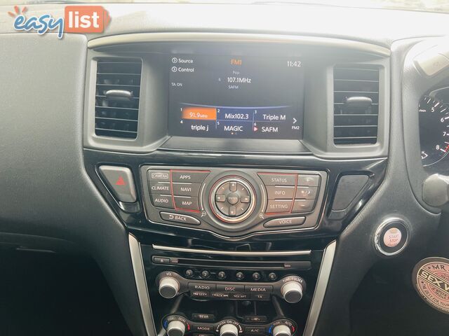 2017 NISSAN PATHFINDER ST-L (4x2) CONTINUOUS VARIABLE 4D 7 SEATS WAGON