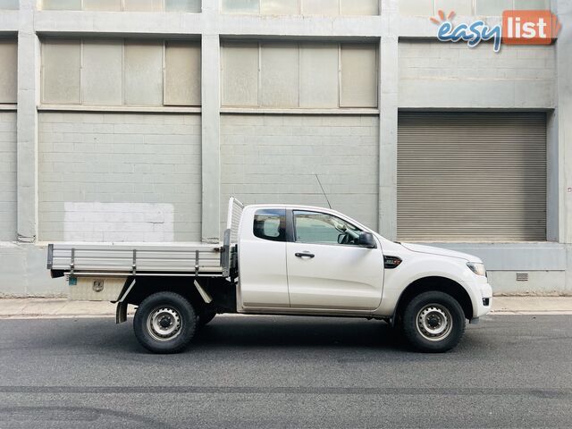 2016 FORD RANGER XL 2.2 HI-RIDER (4x2) 6 SPEED AUTOMATIC SUPER CAB CHASSIS TURBO DIESEL