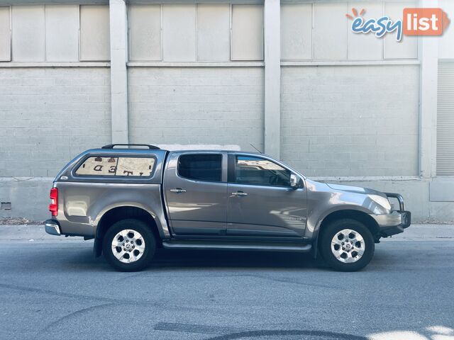 2013 HOLDEN COLORADO LTZ (4x2) 6 SP AUTOMATIC CREW CAB P/UP