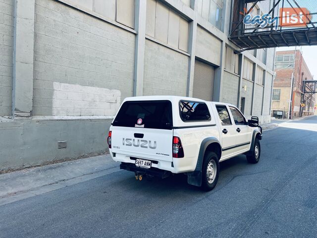 2011 ISUZU D-MAX SX (4x2) 4 SPEED AUTOMATIC CREW CAB UTILITY