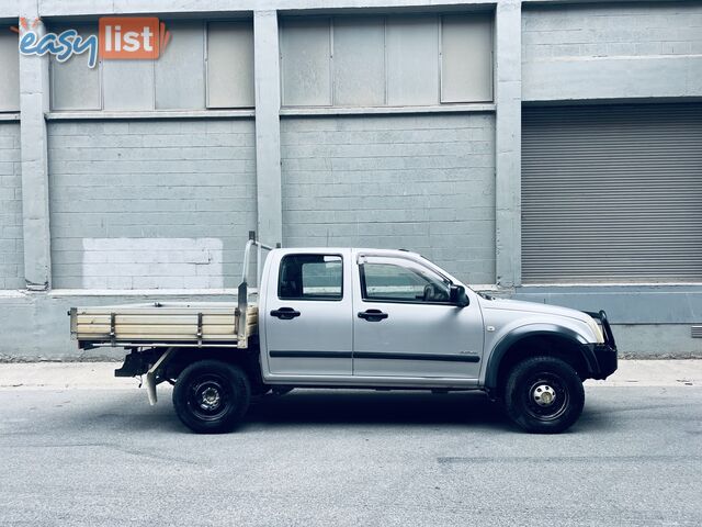 2003 HOLDEN RODEO LX 4 SP AUTOMATIC CREW CAB P/UP