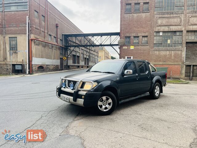 2006 NISSAN NAVARA ST-X (4x4) 5 SP AUTOMATIC DUAL CAB P/UP TURBO DIESEL