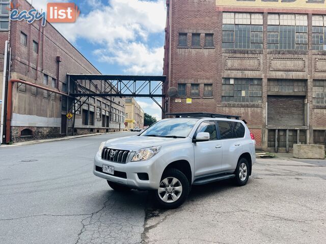 2013 TOYOTA LANDCRUISER PRADO GXL (4x4) 5 SP SEQUENTIAL AUTO 4D WAGON
