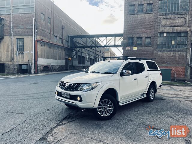 2017 MITSUBISHI TRITON GLS (4x4) 5 SP AUTOMATIC DUAL CAB UTILITY TURBO DIESEL
